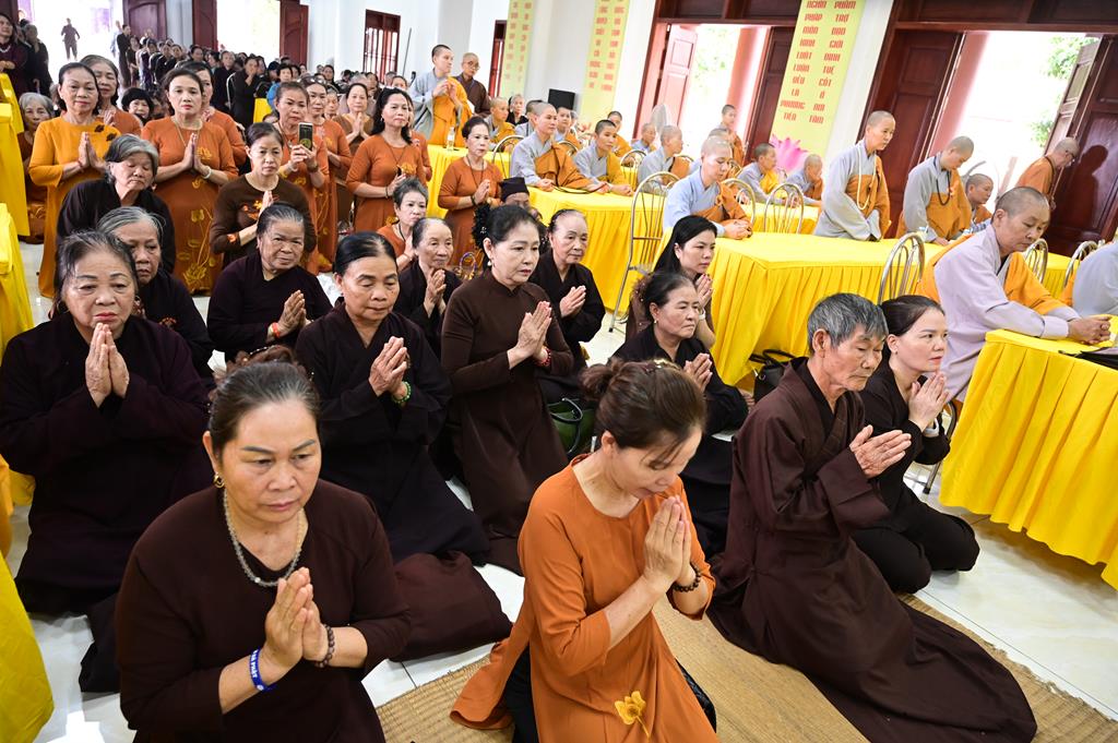 Hải Phòng: Trường hạ chùa Linh Sơn khai giảng vô thượng Pháp bảo khóa An cư kiết hạ PL.2570插图83