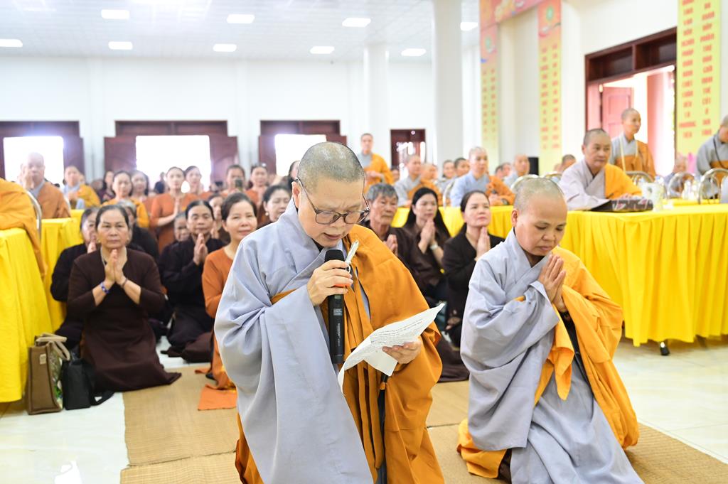Hải Phòng: Trường hạ chùa Linh Sơn khai giảng vô thượng Pháp bảo khóa An cư kiết hạ PL.2570插图84