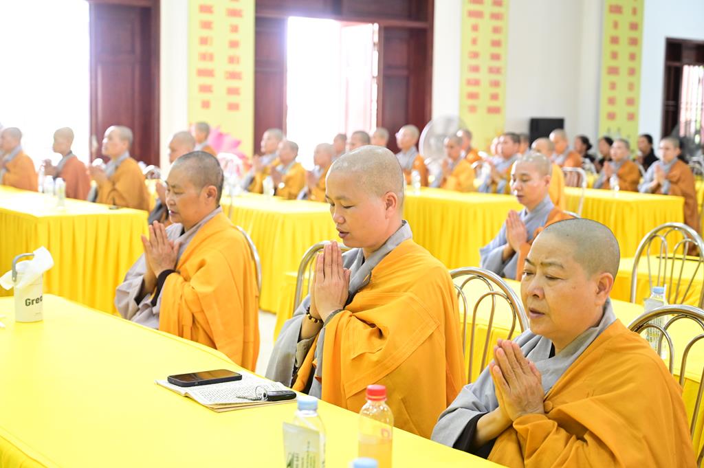 Hải Phòng: Trường hạ chùa Linh Sơn khai giảng vô thượng Pháp bảo khóa An cư kiết hạ PL.2570插图17
