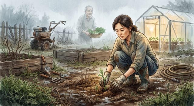 Một thế giới của cỏ dại và bùn đất插图