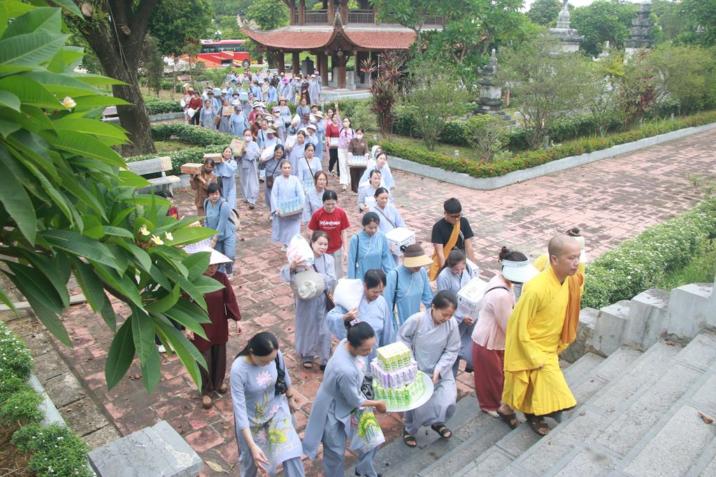 Quảng Ninh: Chùa Tiêu Dao tùy hỷ Cúng Dàng 3 Trường Hạ tại tỉnh Quảng Ninh插图20
