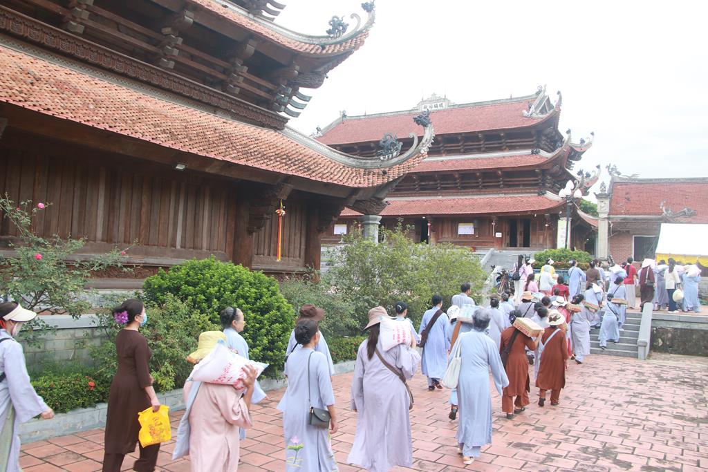 Quảng Ninh: Chùa Tiêu Dao tùy hỷ Cúng Dàng 3 Trường Hạ tại tỉnh Quảng Ninh插图22