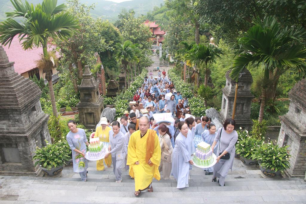 Quảng Ninh: Chùa Tiêu Dao tùy hỷ Cúng Dàng 3 Trường Hạ tại tỉnh Quảng Ninh插图32