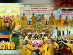 Chư Tôn lãnh đạo Ban Trị sự GHPGVN tỉnh Ninh Bình thăm, sách tiến hành giả an cư tại 4 trường hạ