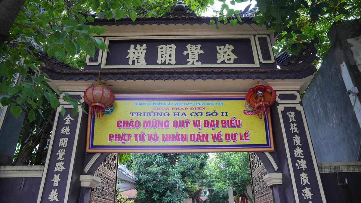 Phân ban Ni giới TW khu vực phía Bắc thăm, cúng dàng các trường hạ thuộc tỉnh Hưng Yên và thành phố Hải Phòng插图1