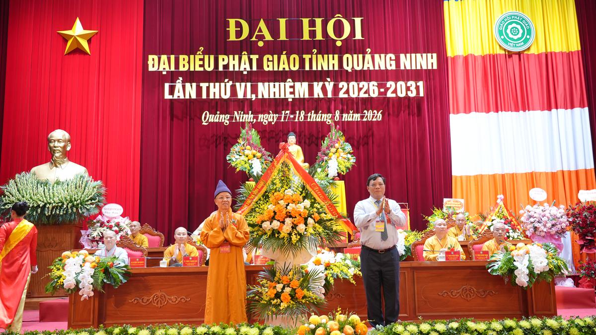 Đại hội đại biểu Phật giáo tỉnh Quảng Ninh lần thứ VI thành tựu viên mãn插图25