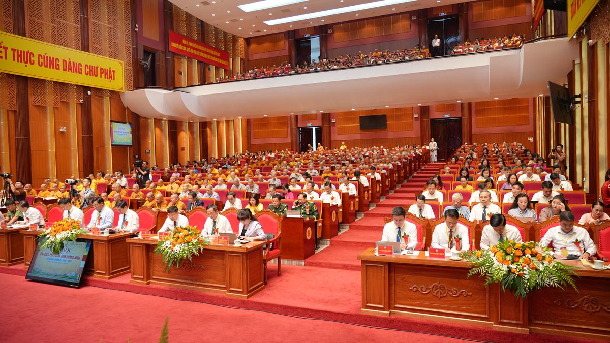 Đại hội đại biểu Phật giáo tỉnh Quảng Ninh lần thứ VI thành tựu viên mãn插图34