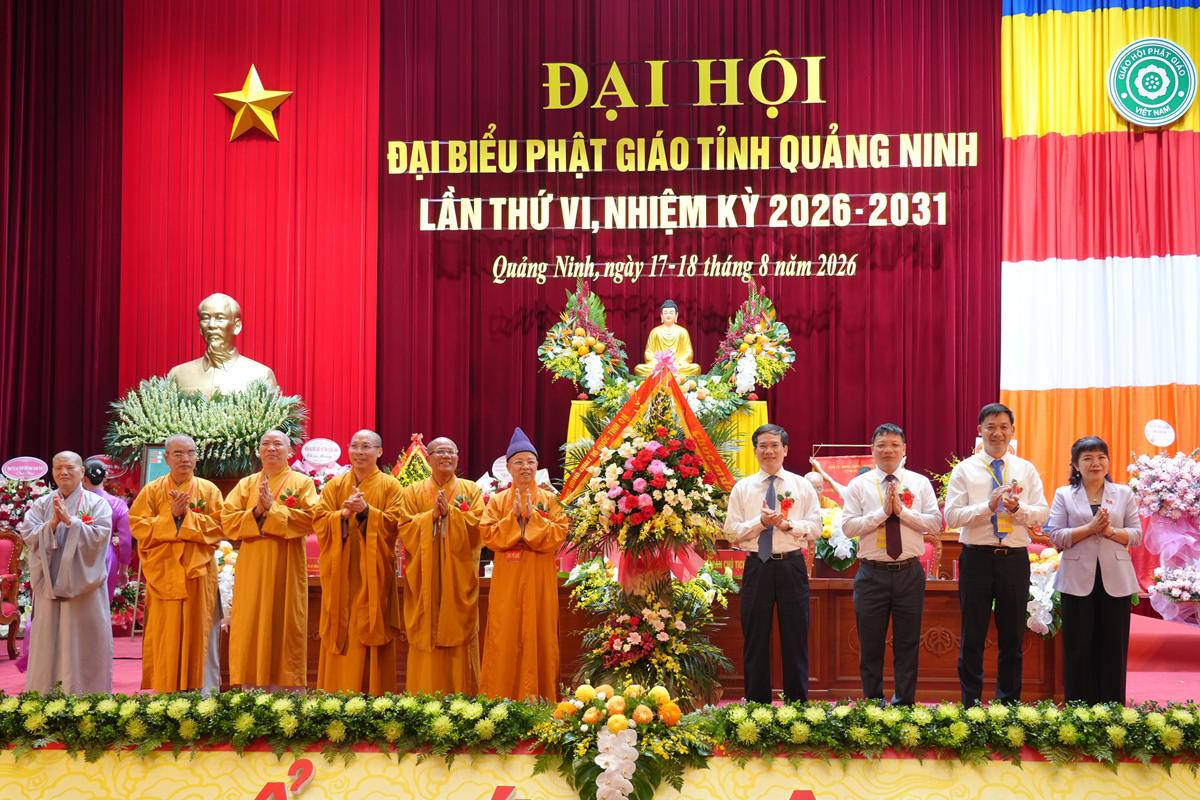 Đại hội đại biểu Phật giáo tỉnh Quảng Ninh lần thứ VI thành tựu viên mãn插图48