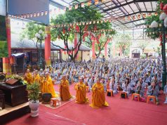 Hà Nội: Ngày tu An Lạc đầu tiên nhân mùa Vu Lan báo hiếu PL. 2570 tại chùa Bằng