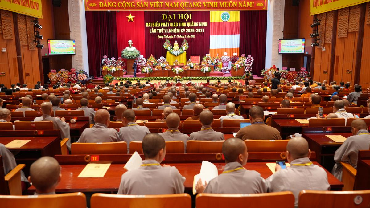 Đại hội đại biểu Phật giáo tỉnh Quảng Ninh lần thứ VI thành tựu viên mãn插图92