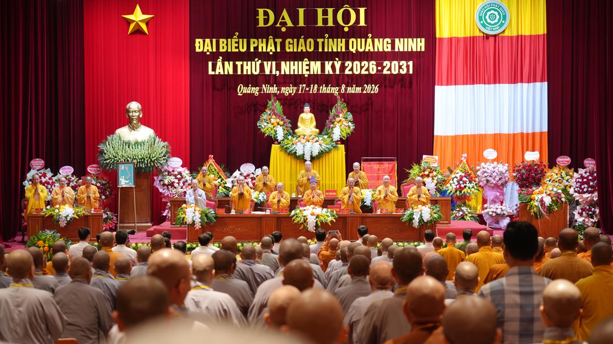 Đại hội đại biểu Phật giáo tỉnh Quảng Ninh lần thứ VI thành tựu viên mãn插图93