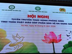 Hà Nội: Hội nghị tuyên truyền thực hành phóng sinh theo tinh thần Phật giáo góp phần bảo vệ đa dạng sinh học