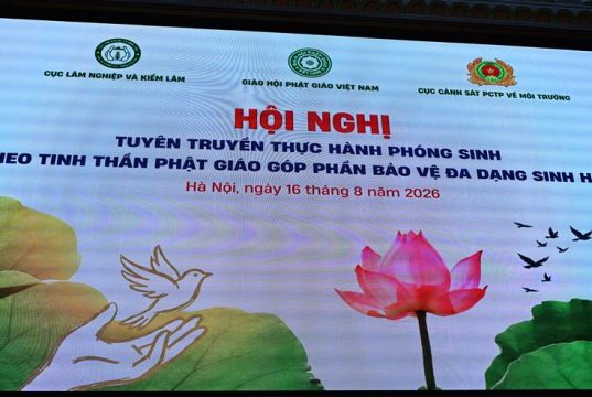 Hà Nội: Hội nghị tuyên truyền thực hành phóng sinh theo tinh thần Phật giáo góp phần bảo vệ đa dạng sinh học