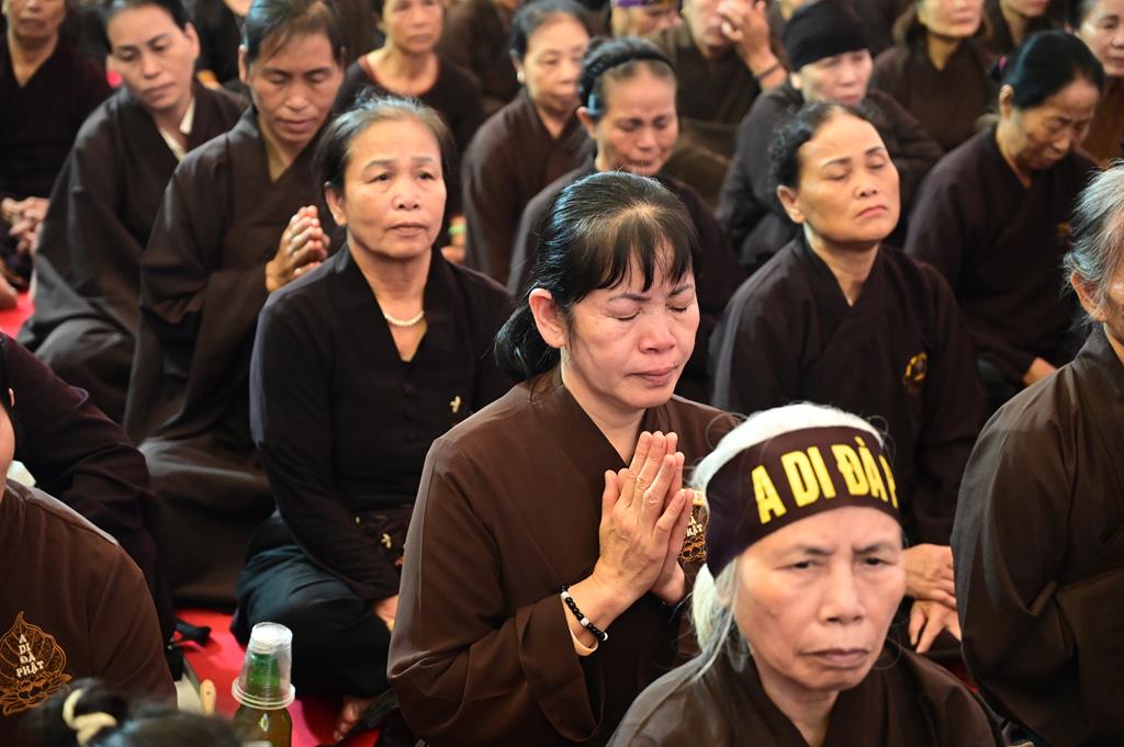 Hải Phòng: Xúc động gần 3.000 người về chùa An Hồng tu học và tham dự Đại lễ Vu Lan Báo Hiếu插图92