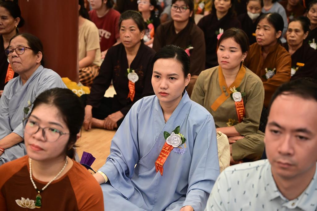 Hải Phòng: Xúc động gần 3.000 người về chùa An Hồng tu học và tham dự Đại lễ Vu Lan Báo Hiếu插图130