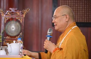 Hải Phòng: HT. Thích Thanh Vân sách tấn các Hành giả an cư tại Tổ đình Đống Cao nhân mùa Vu Lan – Báo Hiếu