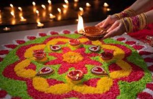 NGHỆ THUẬT RANGOLI SẮC MÀU TÂM LINH