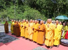 Sơn La: Ban Trị sự GHPGVN tỉnh dâng hương tri ân các anh hùng liệt sĩ trước thềm Đại hội