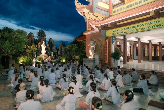 Đêm lễ Ngũ Bách Danh kính mừng vía Bồ tát Quán Thế Âm tại chùa Phước Hưng