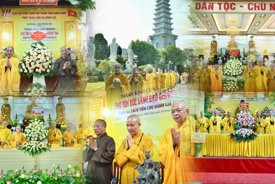Ban Trị sự GHPGVN tỉnh Ninh Bình tiếp tục thăm, sách tiến hành giả Kết hạ An cư tại các trường hạ