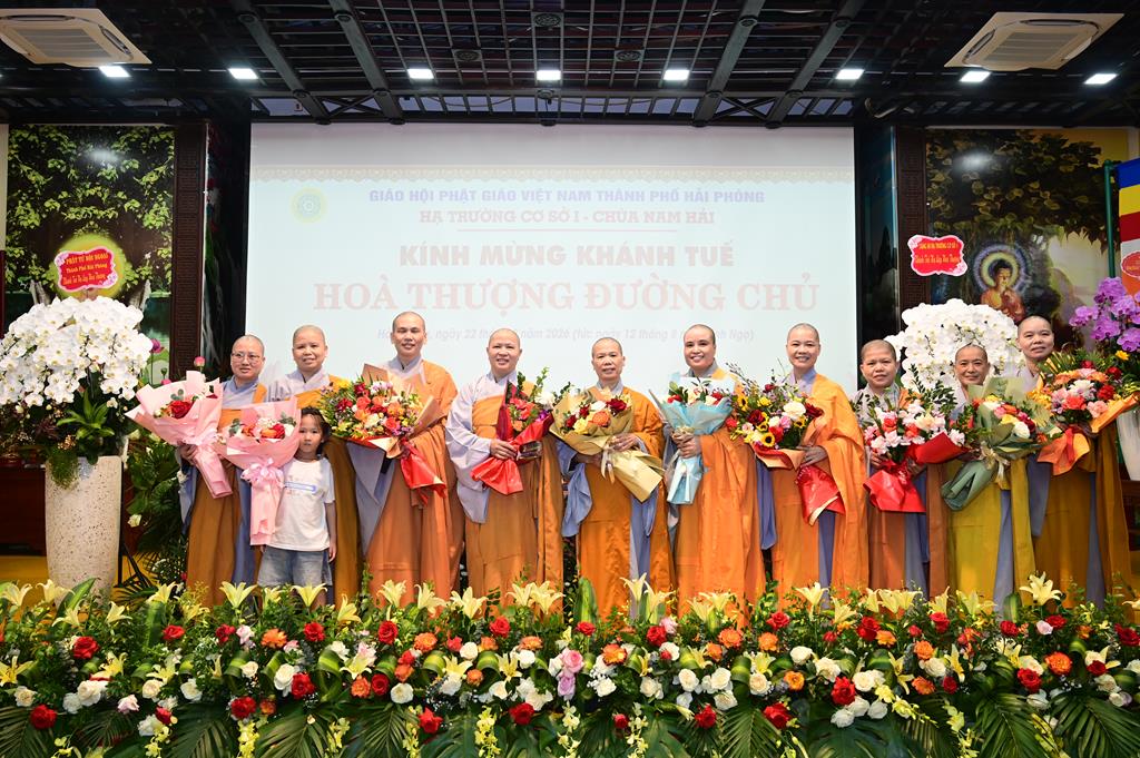 Hải Phòng: Chư tôn đức trường hạ Chùa Nam Hải khánh Tuế Trưởng lão Hòa thượng Thích Quảng Tùng插图83
