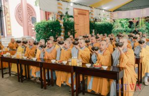 Thời quá đường tại Giới trường chùa Huệ Nghiêm