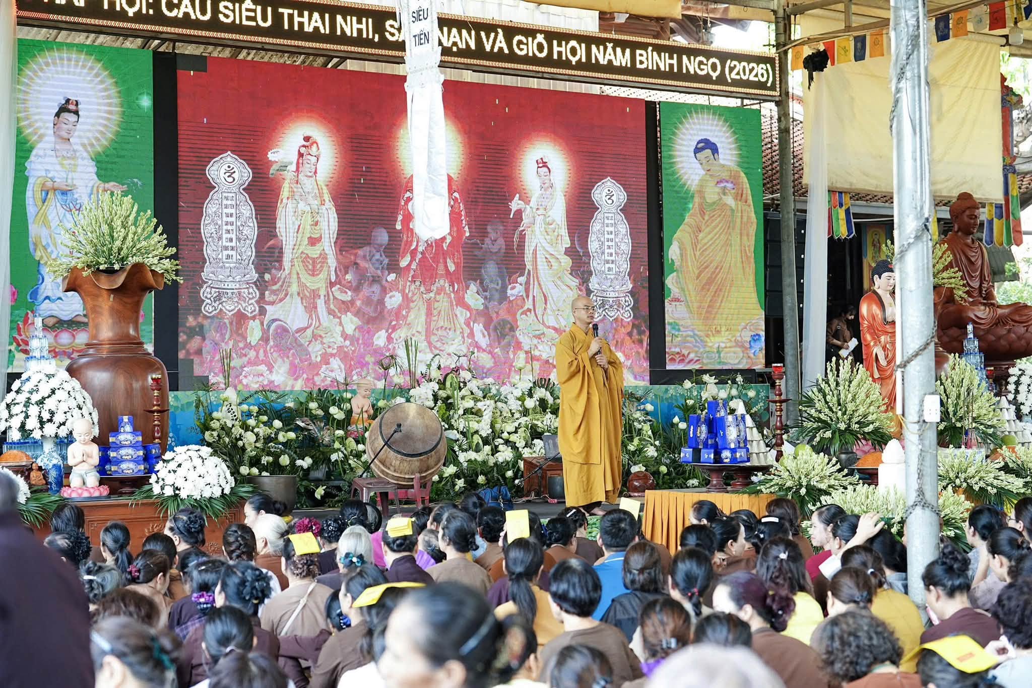 Hà Nội: Chùa Tân Hải tổ chức Pháp hội cầu siêu vong linh thai nhi sản nạn nhân dịp Tết Trung thu năm Bính Ngọ插图24