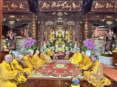 Hải Phòng: Trang nghiêm lễ Tác pháp Tự Tứ tại trường hạ chùa Nam Hải kết thúc mùa An cư PL.2570