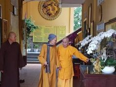 Hình ảnh đáng nhớ của Trưởng lão Hòa thượng Thích Từ Thông và Trưởng lão Hòa thượng Thích Viên Giác