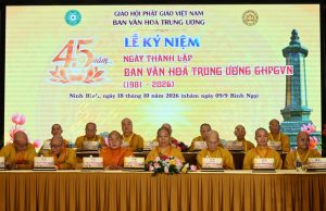 Ban Văn hóa TW GHPGVN long trọng kỷ niệm 45 năm thành lập Ban